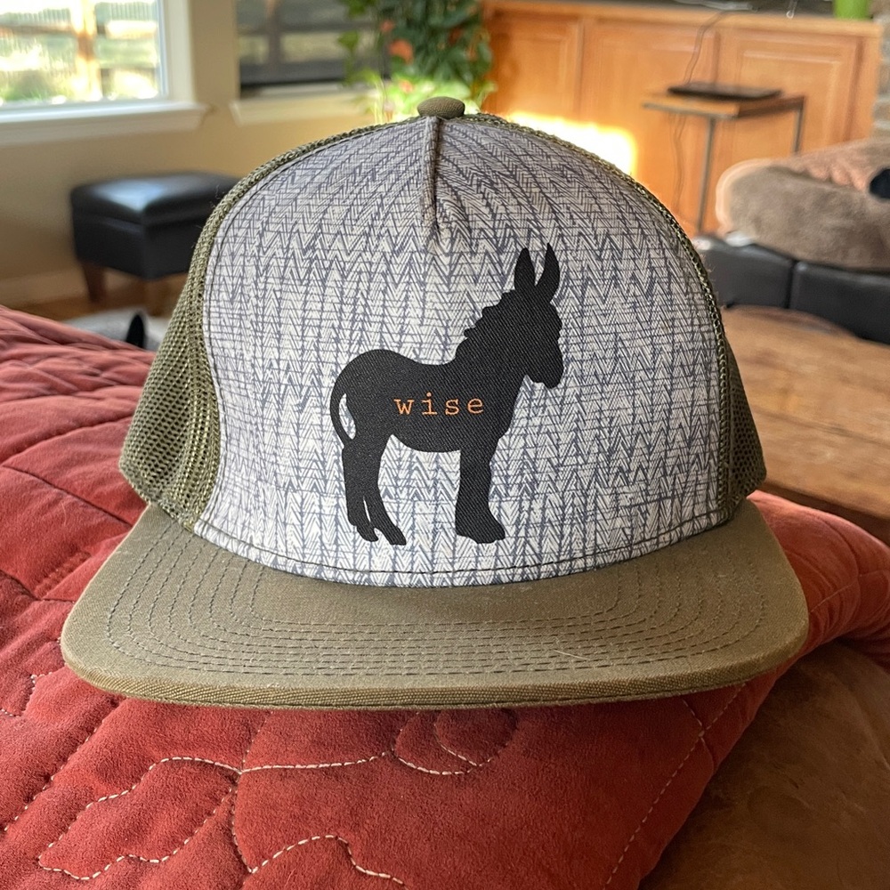 Prana Olive and Gray Donkey Hat